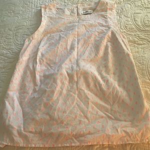 Pink and White Summer Blouse